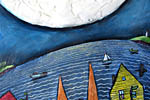Karen Gallant "Moon Over Harbour"