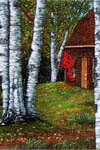 Sylvia Ridgway "Autumn Birches"